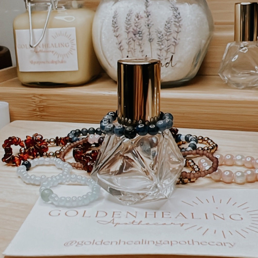Stone Beaded Stretchy Rings🫶🏼GoldenHealingApothecary - Picture 17 of 17